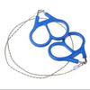 Outdoor Plastic Ring Steel Wire Saw Scroll