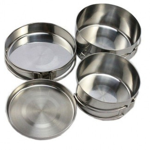 Stainless Steel Camping Hiking Picnic Backpacking Cookware