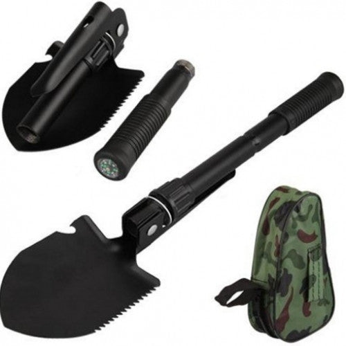 Camping Hiking Tool Multi-functional Folding Shovel